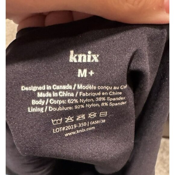 Knix Tank Bra Black Size M+ EUC - Picture 3 of 3
